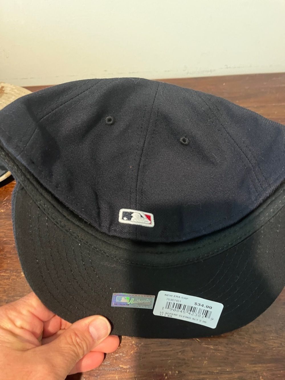 New Era MLB Cleveland Indians Chief Wahoo Baseball Cap Hat Fitted Low Profile - Picture 2 of 3